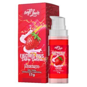 Gel Lubricante Excitante Electric Plus Frutilla