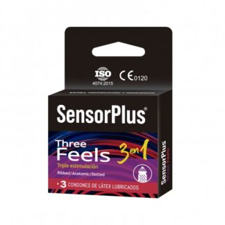 Preservativo Sensor Plus  Three Feels 3 Unidades