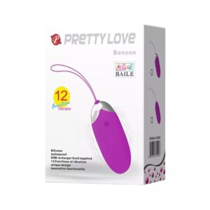 Huevito Vibrador Recargable Benson