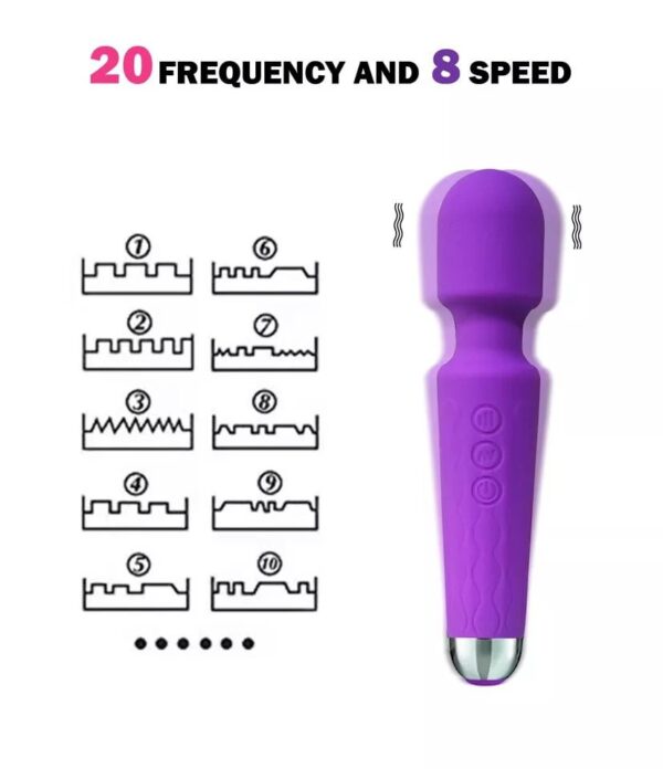 Vibrador microfono recargable hot