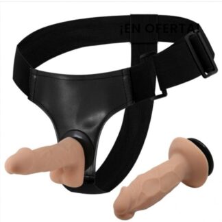 Arnés Jessica con Dildos Intercambiables Pequeños