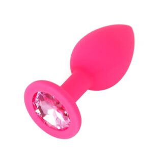 Plug Joya  Anal Silicona  (Talla S)