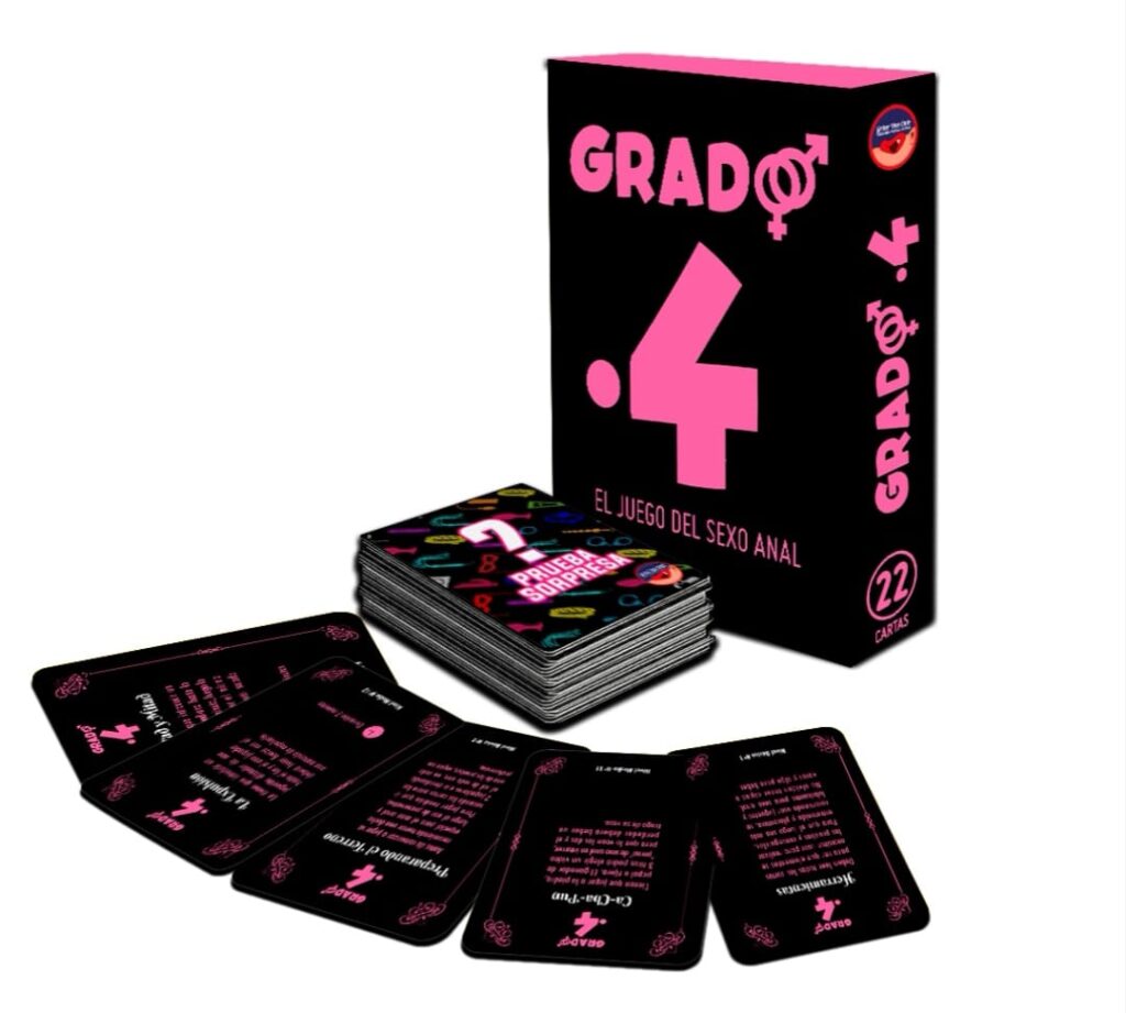 Juego de Cartas de Sexo Anal Grado 4