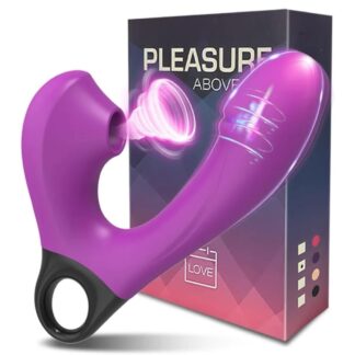 Vibrador Succionador Dual Nicole Recargable