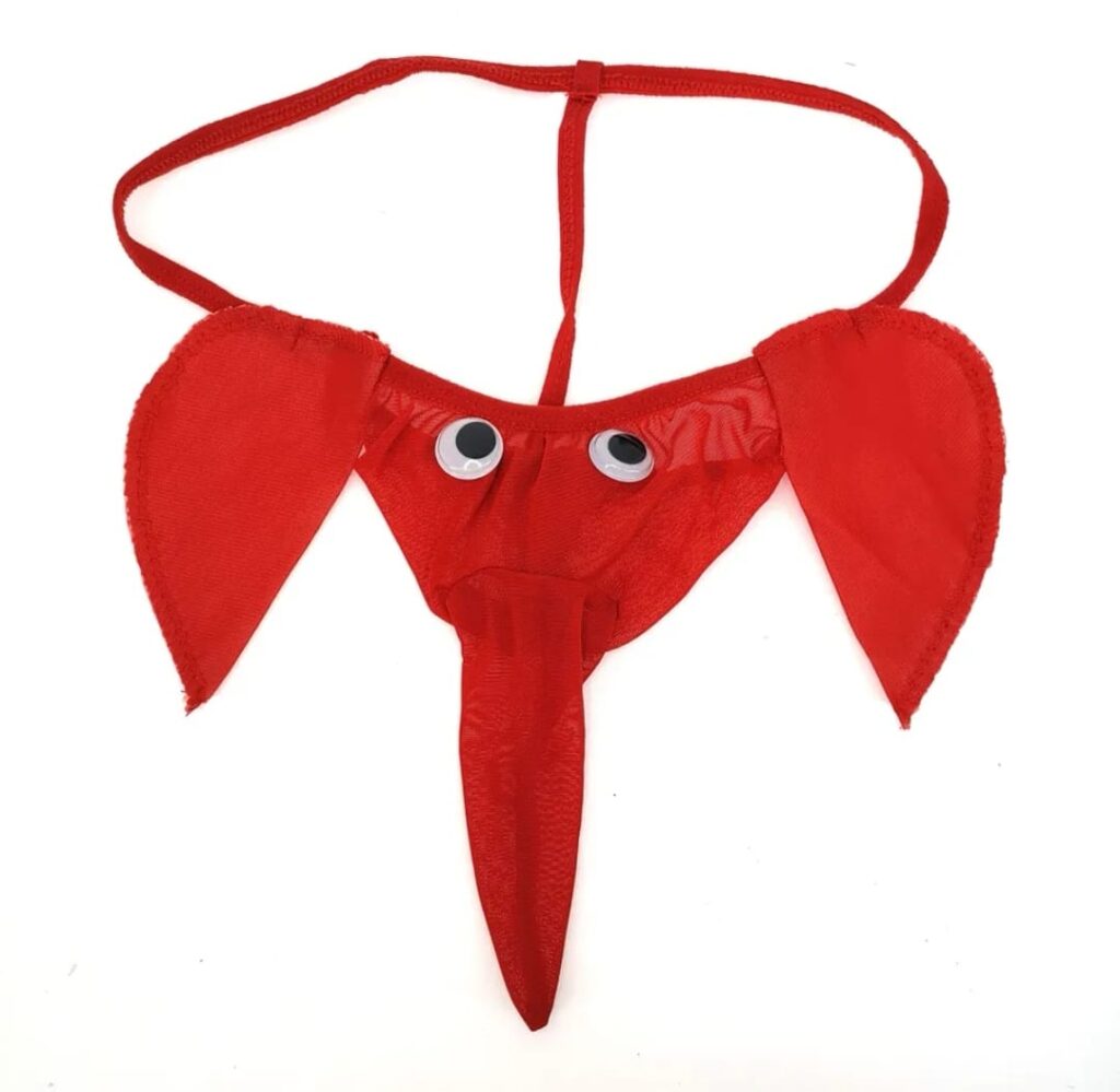 Colaless Masculino Trompa de Elefante