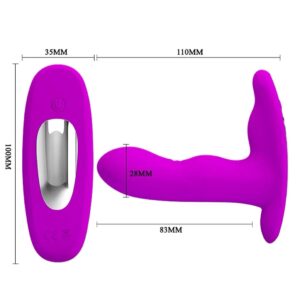 Vibrador Recargable Punto G (Con Control)