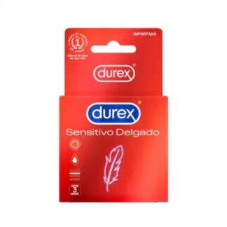 Preservativo Durex Sensitivo Delgado 3 Unidades
