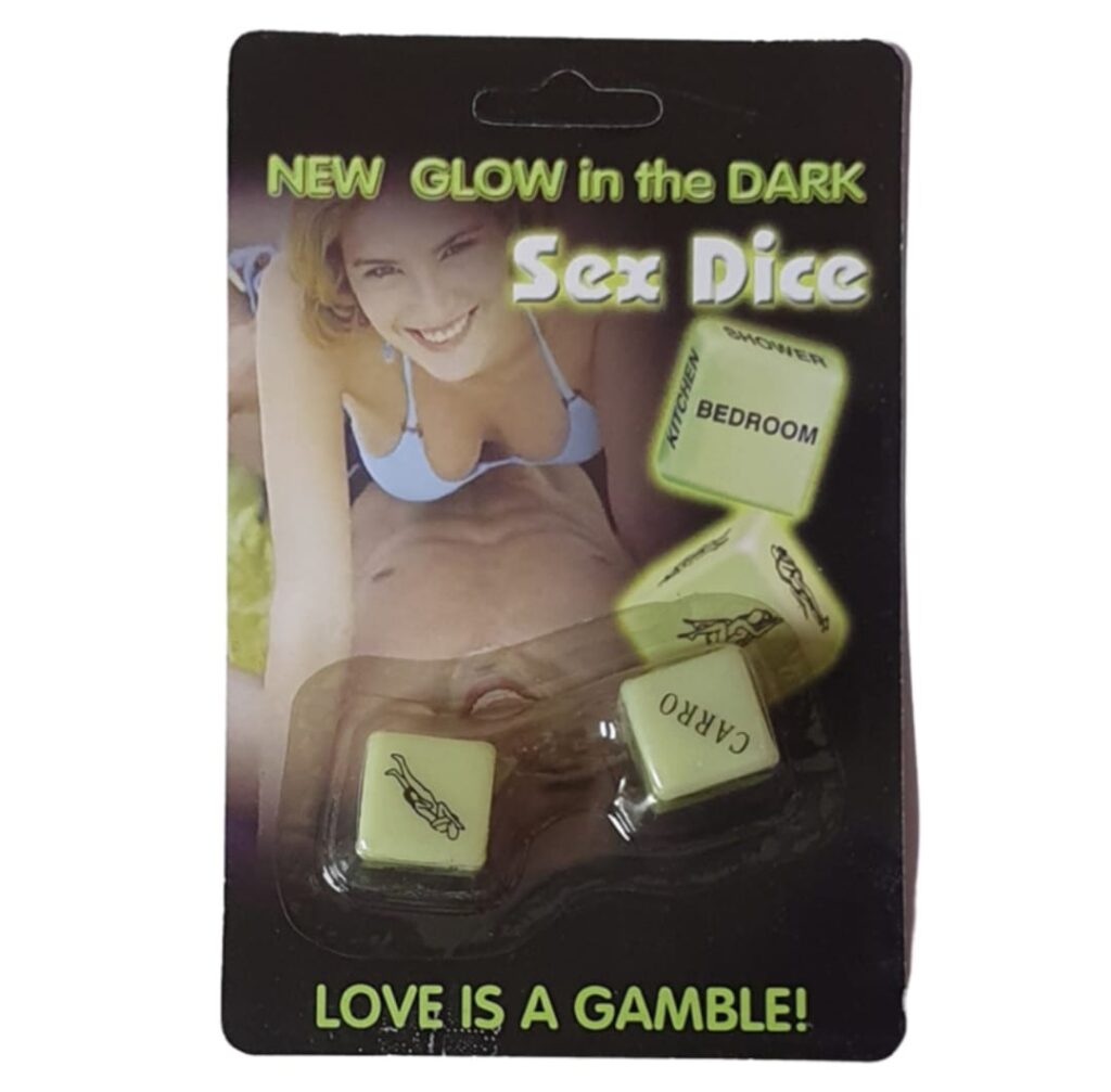Juego de Dados flúor Sex Dice (Pequeños)
