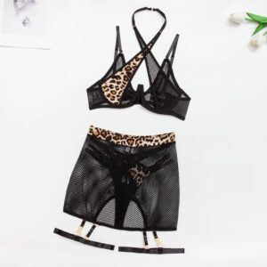 Conjunto Sexy Leopardo