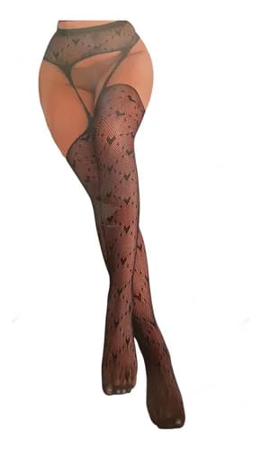 pantimedias-abierta-diseño-corazones