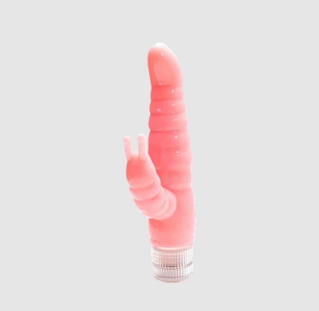 Vibrador Estimulador Oruga Rosa