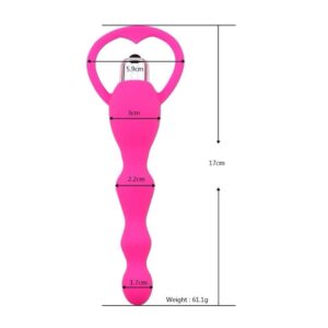 Vibrador Anal Siliconado