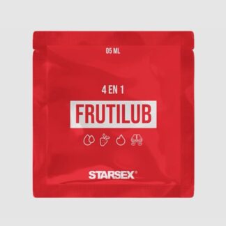 Sachet Lubricante 4 en 1 FrutiLub 5ml