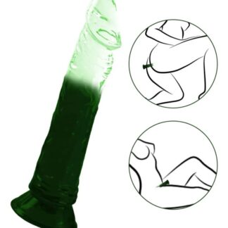 Consolador Rocco Bicolor Jelly Verde