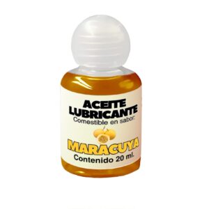 Aceite Lubricante Comestible Mystic X Maracuyá 20 ml