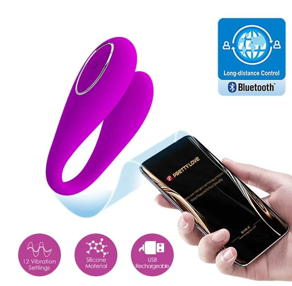 Vibrador con App para Parejas August