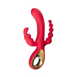 Conejo Vibrador Triple Placer