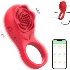 Anillo Vibrador con App Rose