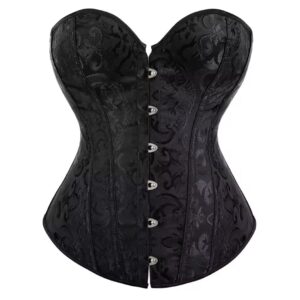 Corset Victoriano Negro Talla L