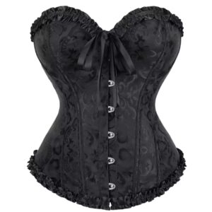 Corset Victoriano Negro Tallas Extragrandes