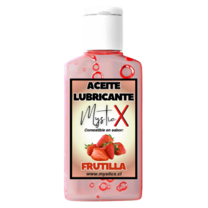 Aceite Lubricante Comestible Mystic X Frutilla 60ml