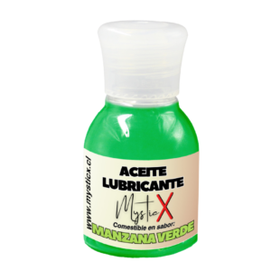 Aceite Lubricante Comestible Mystic X Manzana Verde 30ml