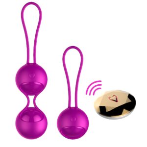 Bolas Kegel con Vibración y Control Inhalámbrico