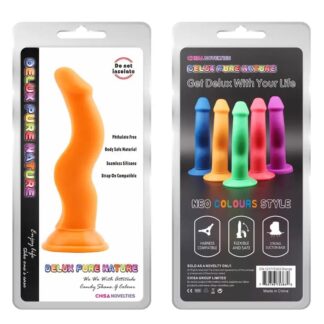 Dildo Curvado Shane.G Deluxe Naranjo
