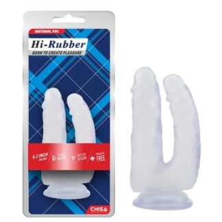 Dildo Doble Penetración Hi-Rubber