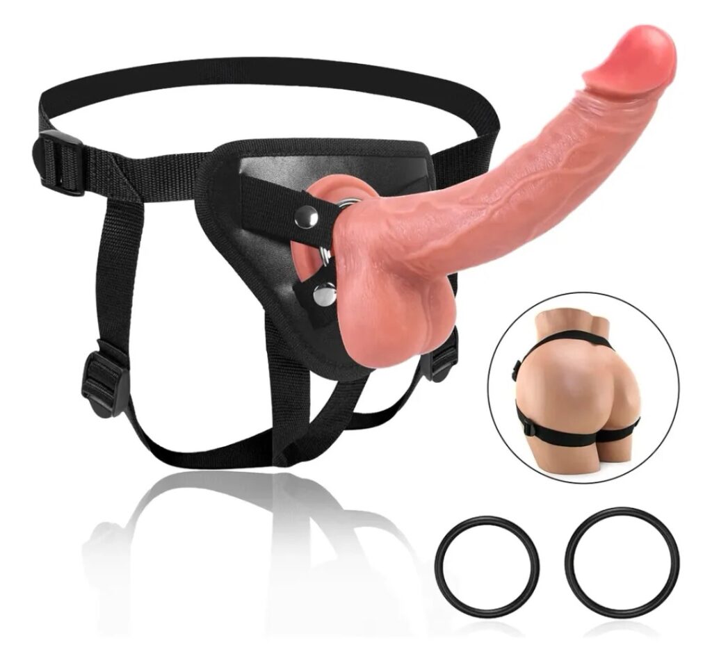 Arnés Ajustable con Dildo 21cm