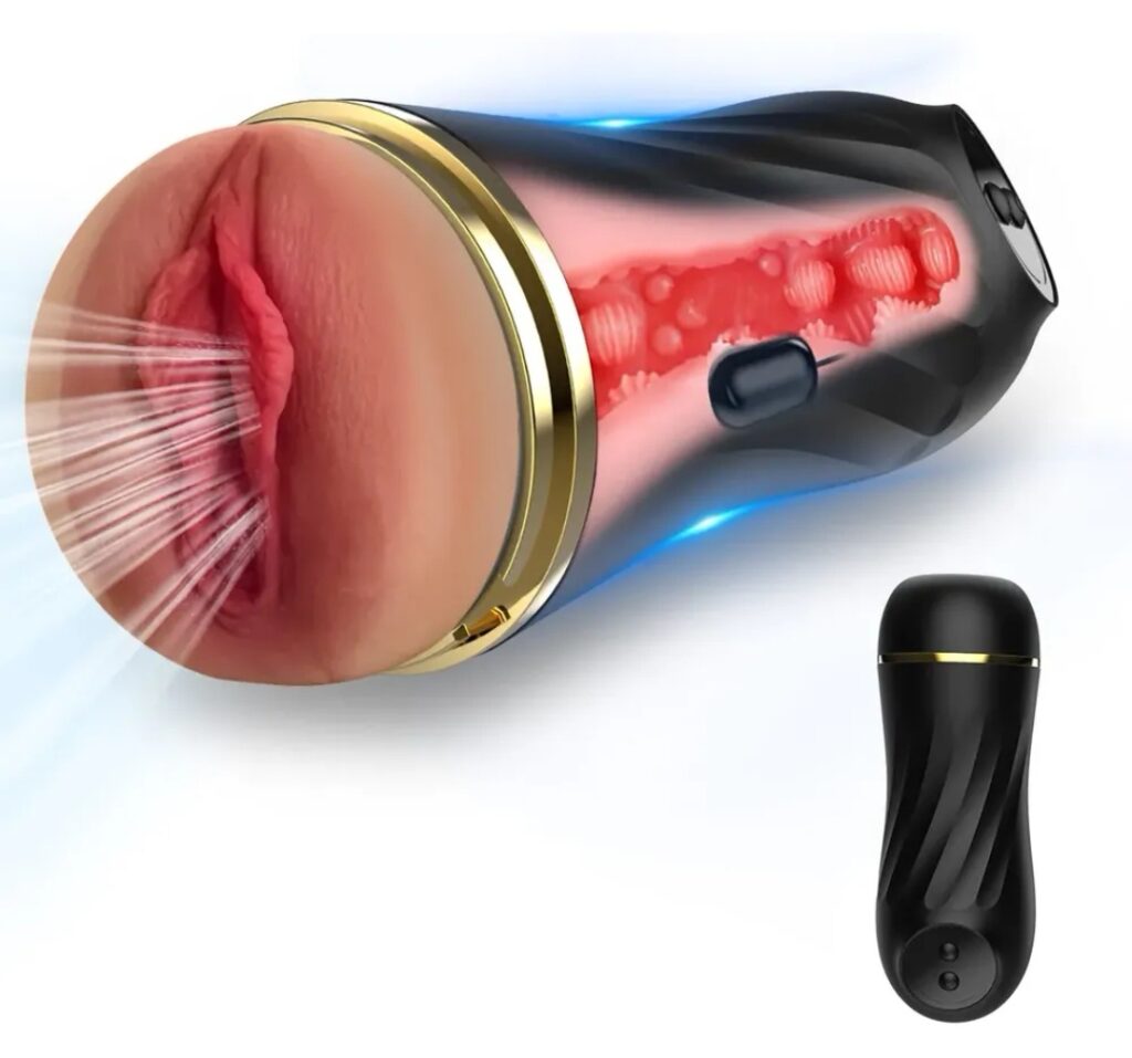 Masturbador Masculino Vagina con Vibración