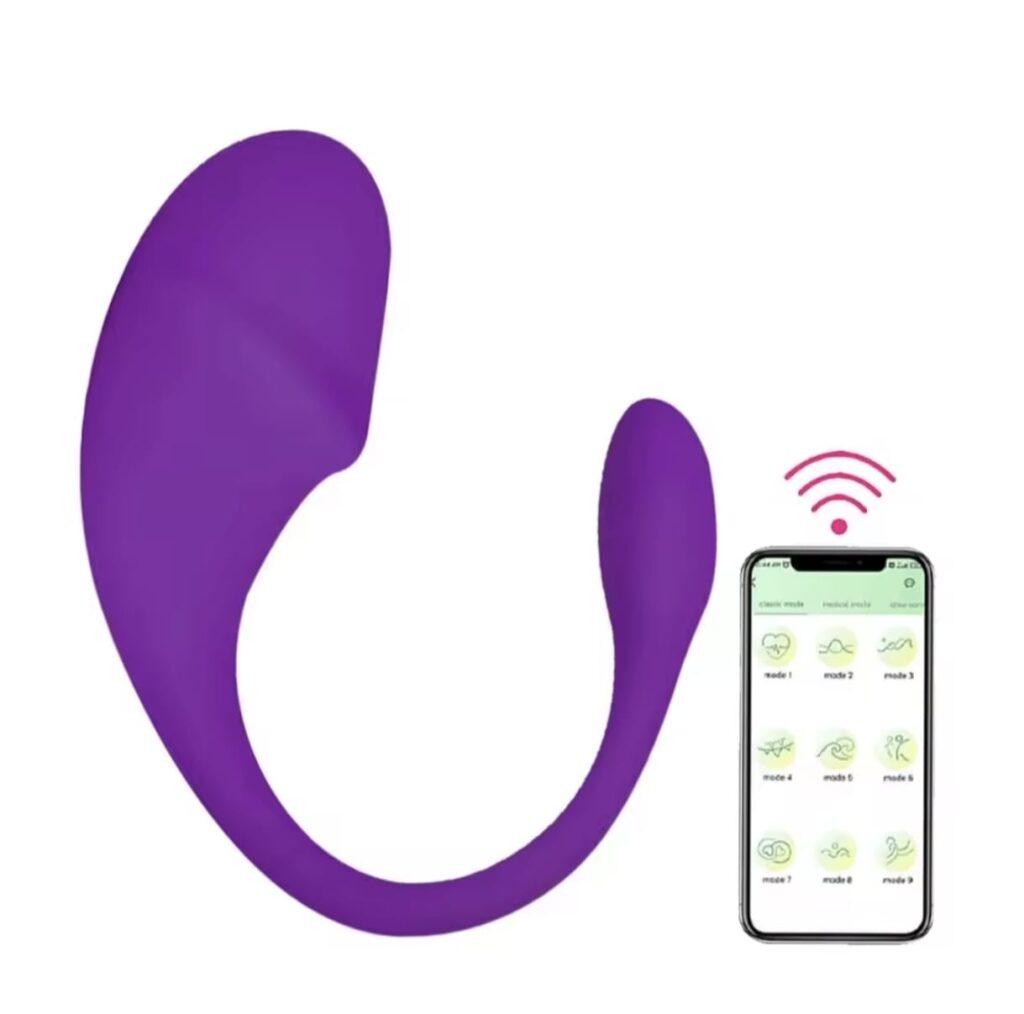 Huevito Vibrador con App Punto G Fucsia