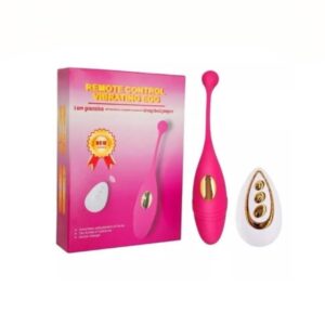 Huevito Vibrador Recargable con Control Remoto