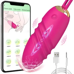 Huevo Vibrador con Empuje y App