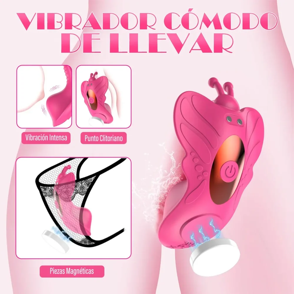 Butterfly Pro Vibrador Externo con App - Imagen 2