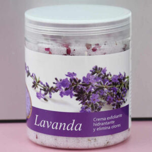 Sal de Baño Exfoliante Aroma a Lavanda 350 g