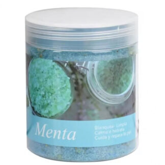 Sal de Baño Exfoliante Aroma a Menta 350 g