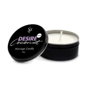 Vela para Masaje Erótico DESIRE Coconut 30 g