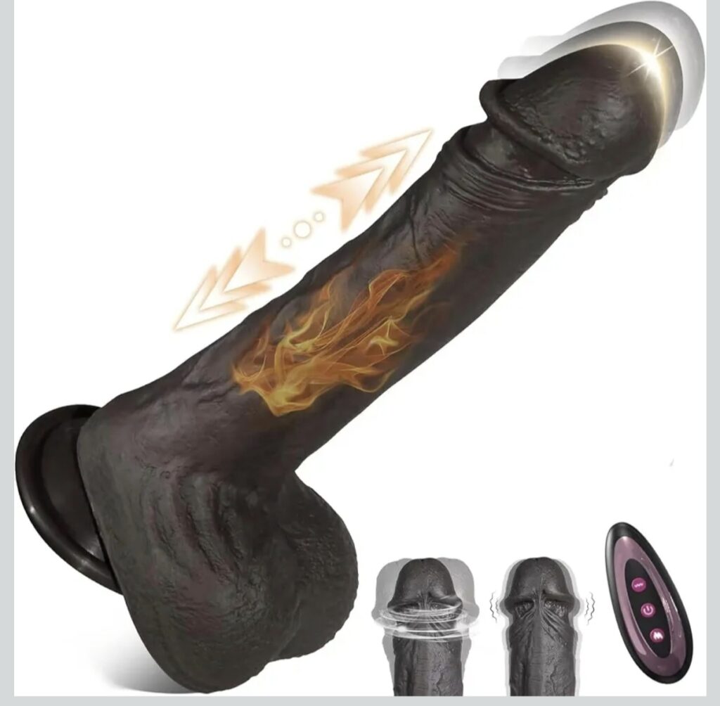 Vibrador Sube y Baja Power Cock Black